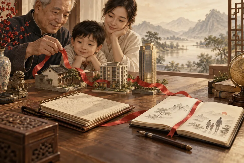 家庭财产梳理:看清权益,再讨论怎样传承 · 主题配图
