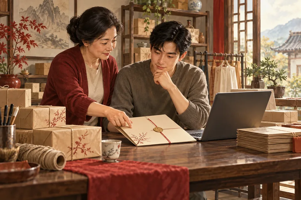 网店和网络账户，将来怎样交给家人？ · 主题配图